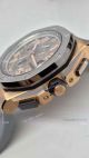 Swiss Replica Audemars Piguet Watch Rose Gold Case Gray Rubber  (5)_th.jpg